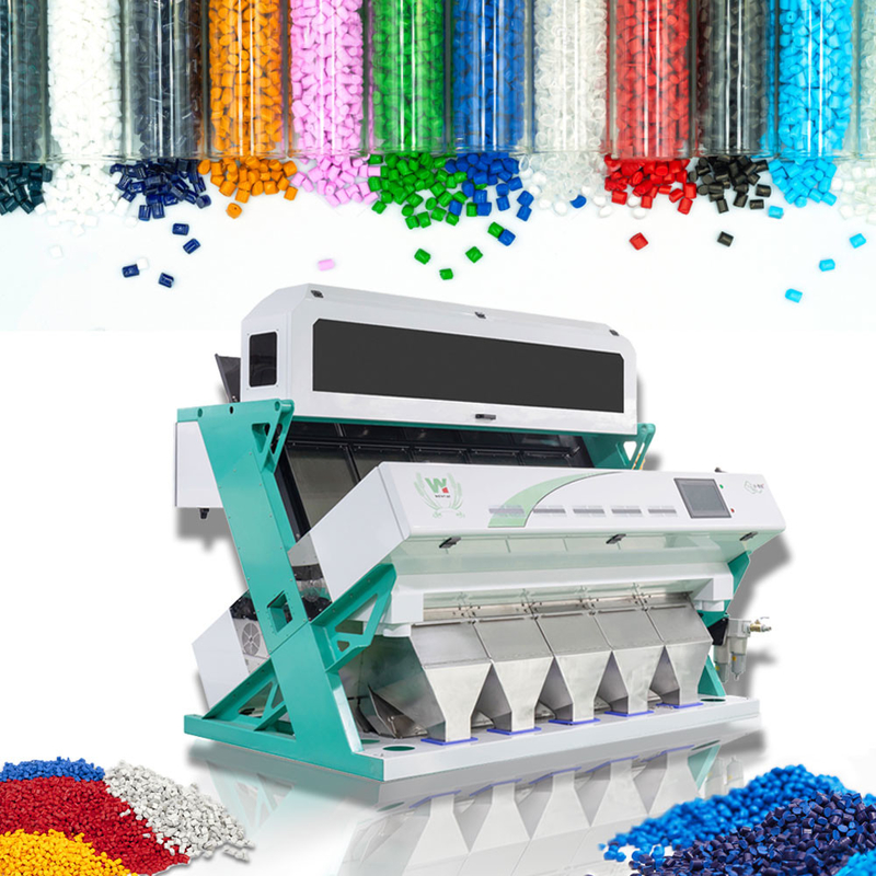 Pet 플레이크를 위한 Pe 피피 Pvc Pet Hdpe ＬＤＰＥ 플라스틱 미립자 색채 선별기 색선별기