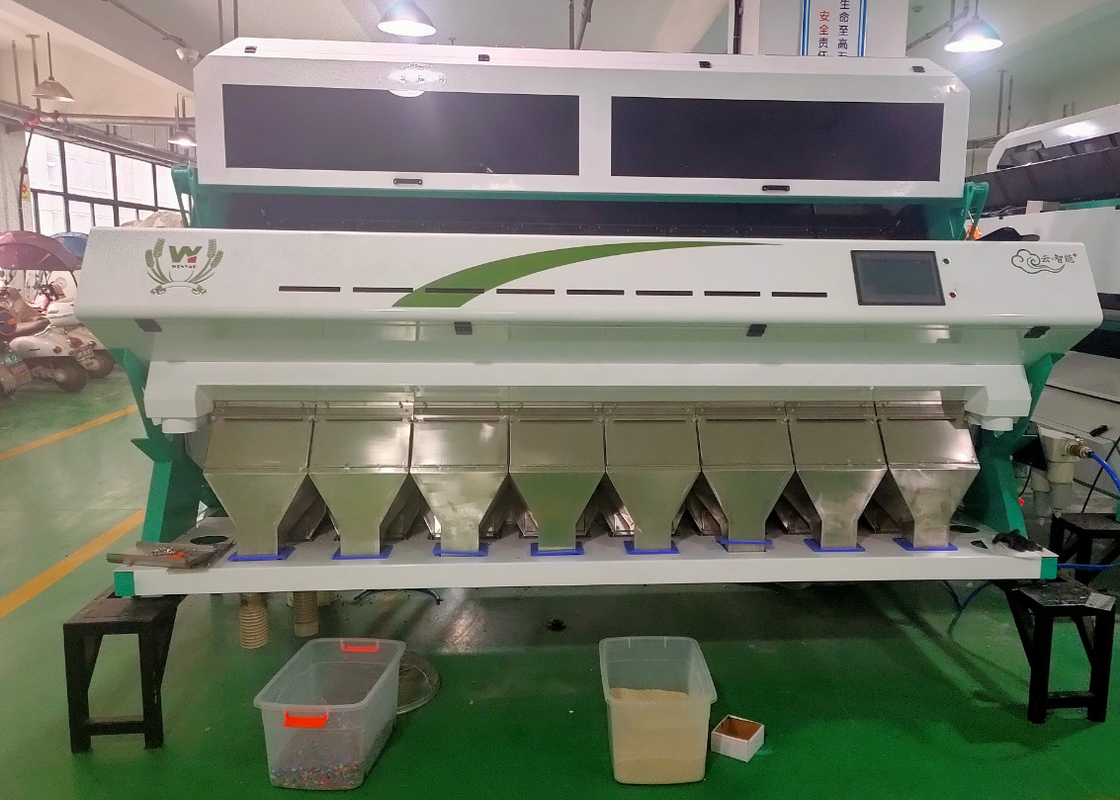 지적인 PP PVC PE PET ABS HDPE ＬＤＰＥ 플라스틱 플레이크 광학 CCD 색채 선별기