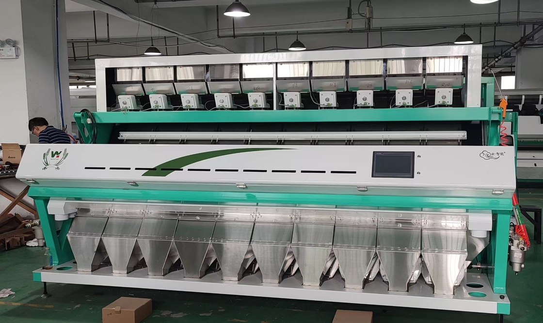 웬야오 HDPE ＬＤＰＥ PP ABS 재질 색채 선별기 기계 99.9% 정확도