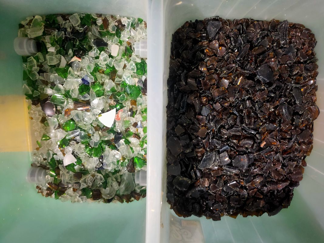 WENYAO 고속 및 신뢰성 벨트 유리 분류기 - 정밀 재활용 유리 분류기