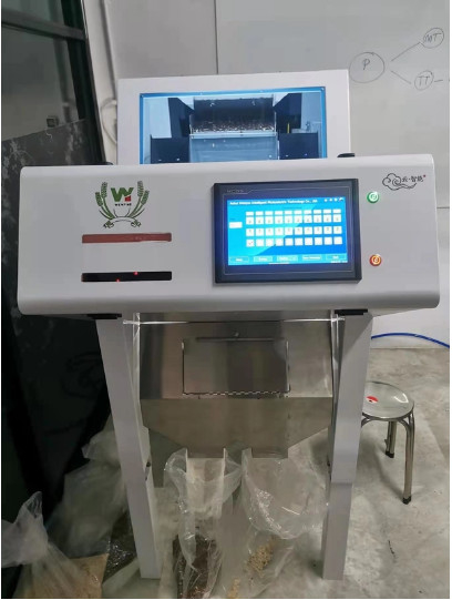 웬야오 200gk/H 흑백 세자무 씨 색상 분류 기계 고화질 색상 분류 기계