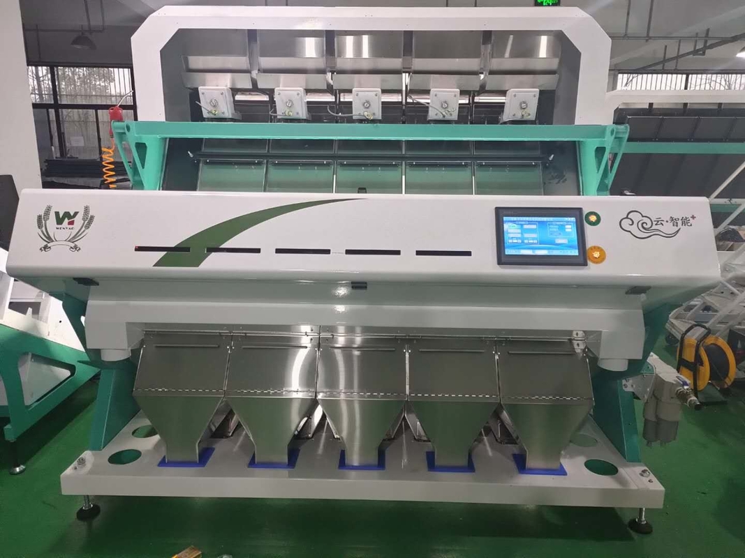 쌀 분류 기계 곰팡이 된 쌀 분쇄 된 쌀 밝은 노란색 쌀 및 마이크로 컬러 외계 불순물