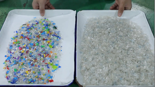 니르 플라스틱 색상 분류 기계 PCB 플라스틱 펠릿 색상 분류기 CCD 카메라와 LED 조명