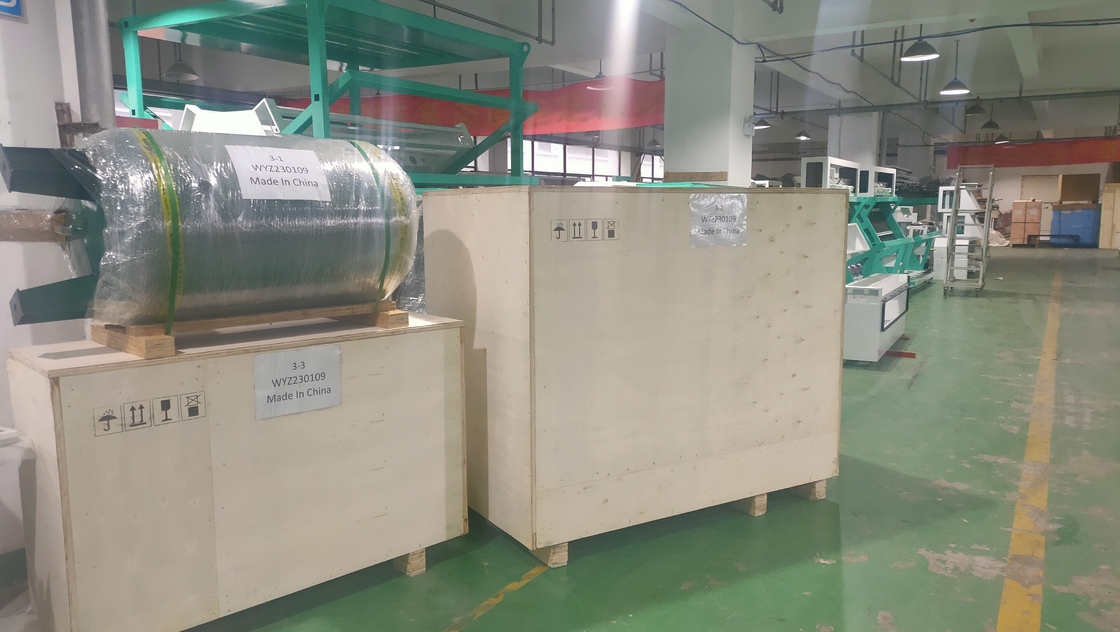 간편하게 작동 할 수있는 커피 콩 색상 분류기 400 - 800t / h 일본 니콘 렌즈