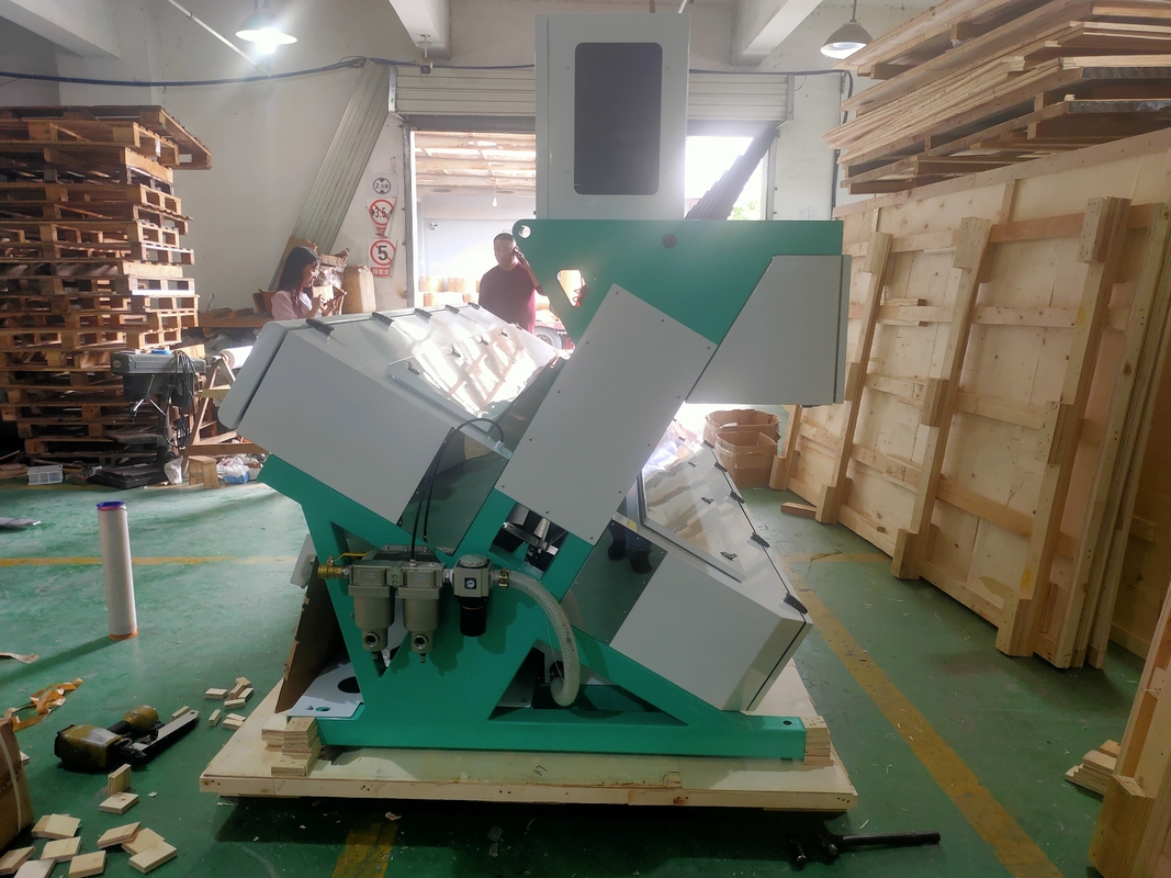 고주파 에젝터 정렬 기계 오리바늄 껍질을 정렬하기 위해 자체 설계 0.75kw 7.0kw 전력