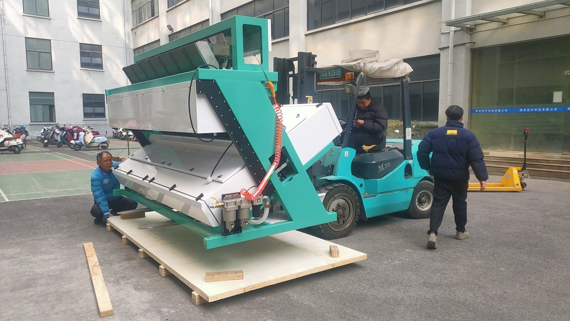 고주파 에젝터 정렬 기계 오리바늄 껍질을 정렬하기 위해 자체 설계 0.75kw 7.0kw 전력