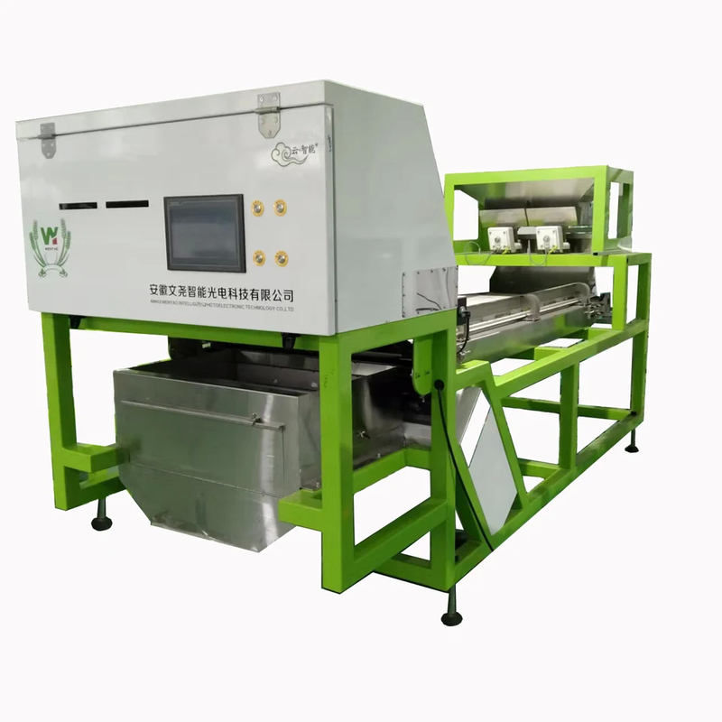 2021 산업용 플라스틱 색상 분류 기계 1000kg/h 분류 용량