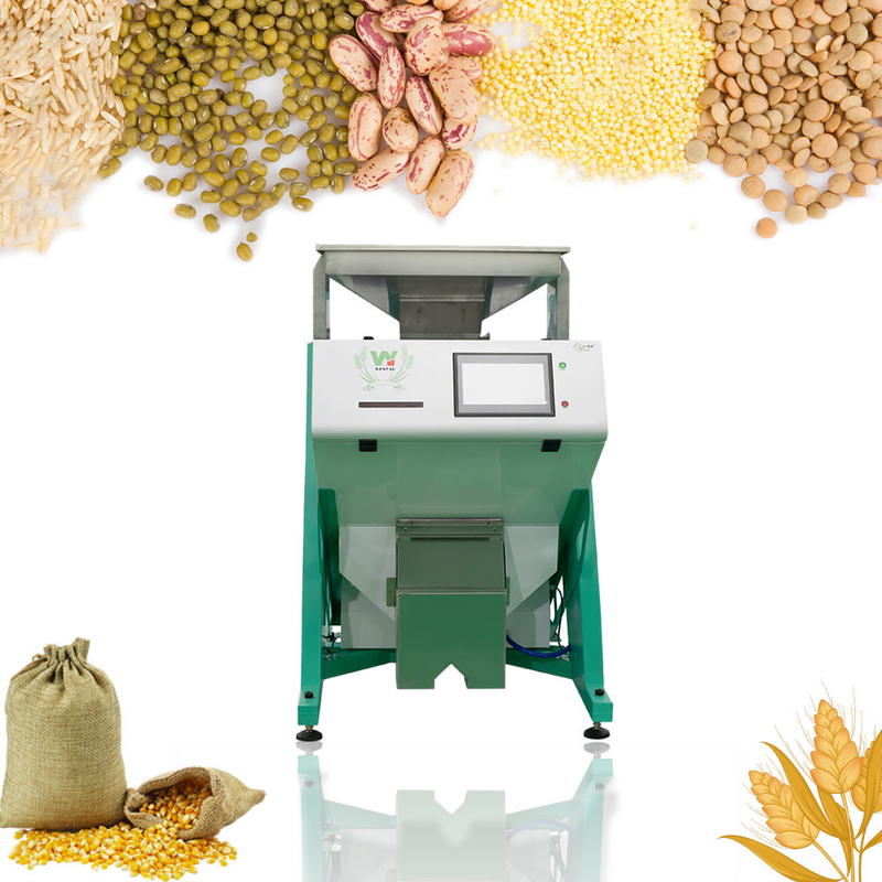 웬야오 600~1200kg/H 1 튜트 커피 콩 쌀 바늘 색상 분류 광학 곡물 색상 분류 기계