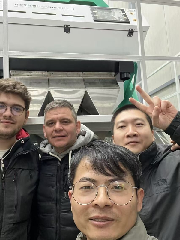 광학 소아 콩 색 분류기 커피 콩 색 분류 기계 중국에서 CE 인증