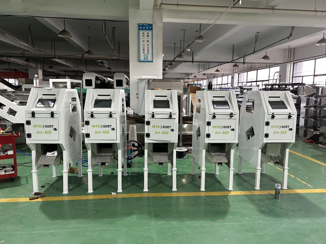 다기능 컬러 서터 및 높은 정확성 전체 전력 0.75kw -7.0kw 아랍  gomme를 분류하기 위해