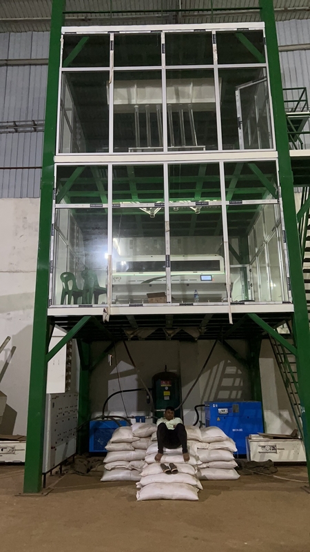다기능 페퍼 레드 칠리 컬러 서터 머신, 공기 압력 0.6-0.8MPa