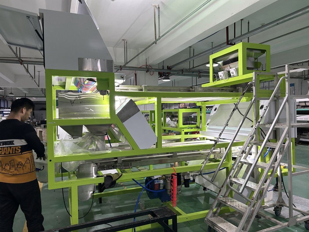 웬야오 벨트 타입 전체 플라스틱 병 캡 컬러 분류 기계