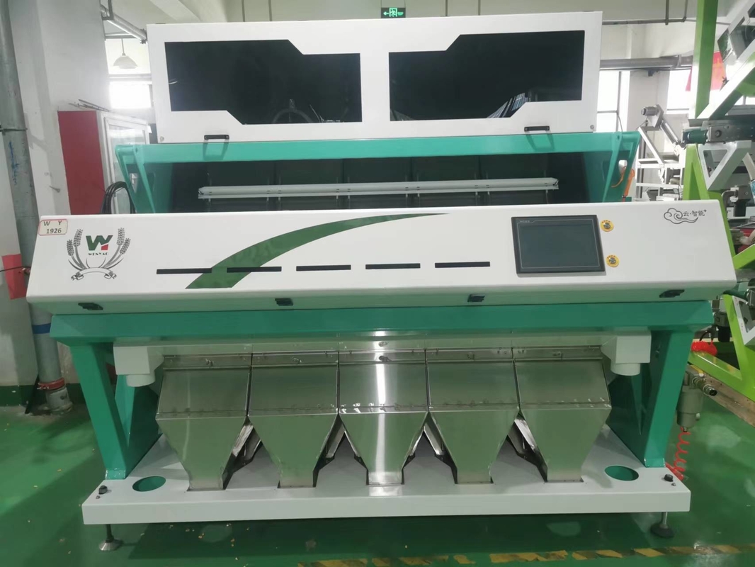 2000Kg/h 페루 퀴노아 광적 분류기 풀 컬러 CCD 분류기 안데스 곡물 분류기