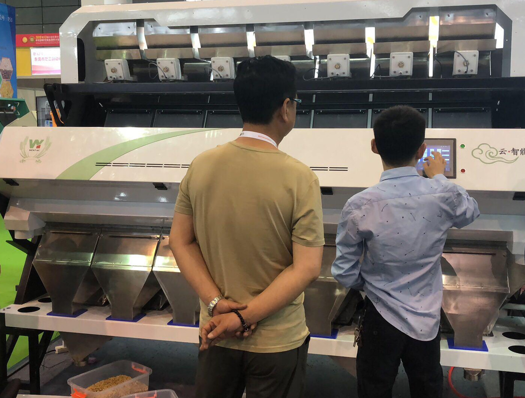 웬야오 대용량 색상 정렬 기계 카다몬 고추 고추 씨앗 색상 정렬 기계