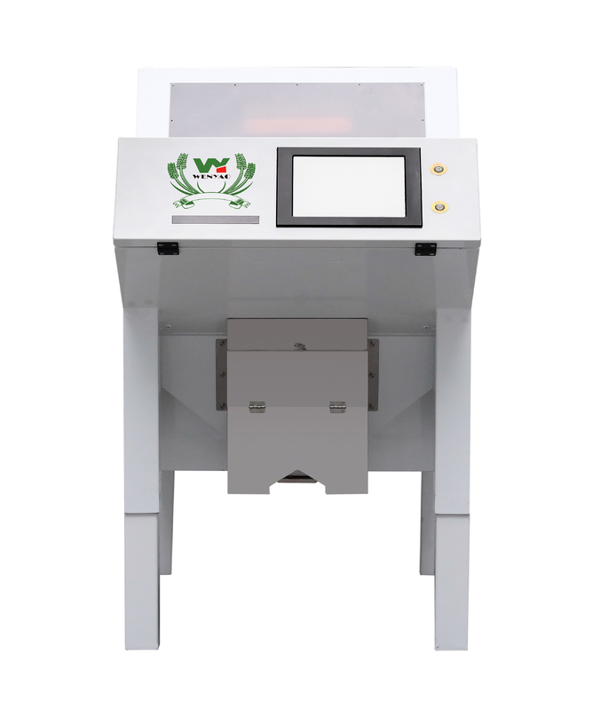 웬야오 1 차트 500kg/h 고출력 CCD 색상 분리기 굽은 커피 콩 색상 분류 기계 녹색 콩 색상 분류기