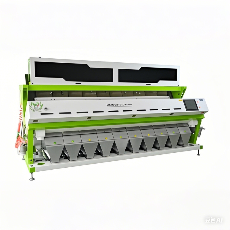 WENYAO LED 라이트 밀 컬러 서터 10 튜트 6000-12000kg 소비 곡물 분리기 밀 보리 컬러 서터 Equl 컬러 서터 사용자 친화적인 운영 시스템으로 높은 용량