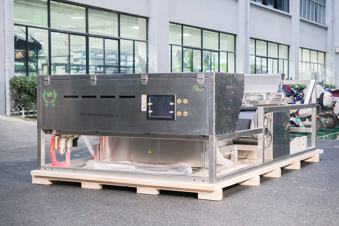 석영 스톤을 분류하기 위한 진동 중정석 Ccd 색채 선별기