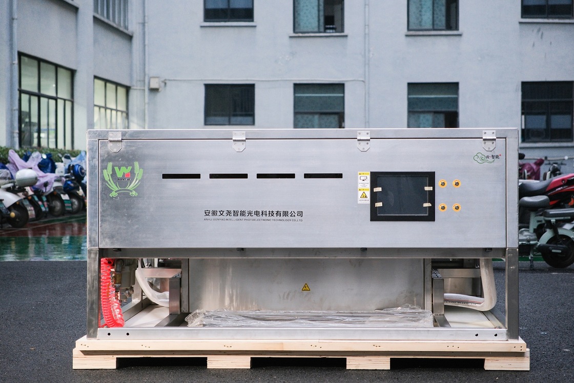 석영 스톤을 분류하기 위한 진동 중정석 Ccd 색채 선별기