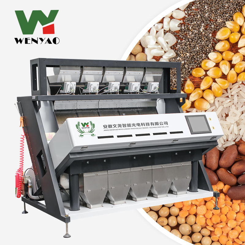 High Precision 5-channel Colour Sorter for   Wheat Colour Sorter for Rice Grains