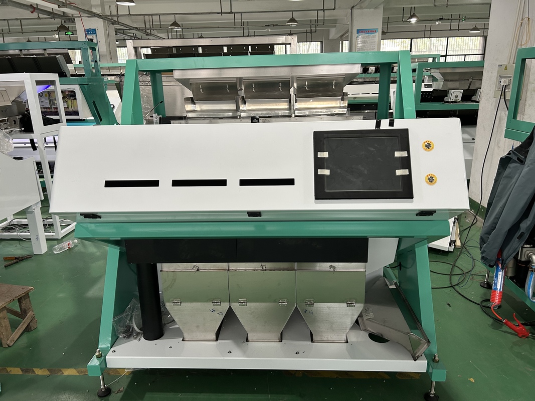 산업 기계 식품 및 음료 기계 색상 선별기 WENYAO 3 슈트 광학 색상 선별기 캐러웨이 고수 씨앗 풀 씨앗 색상 선별기