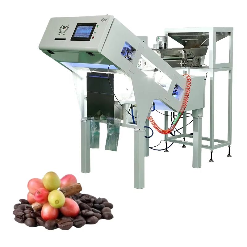 Compact Belt Color Sorter with TOSHIBA Sensor and Wifi Remote Control for Efficient Fruit Sorting