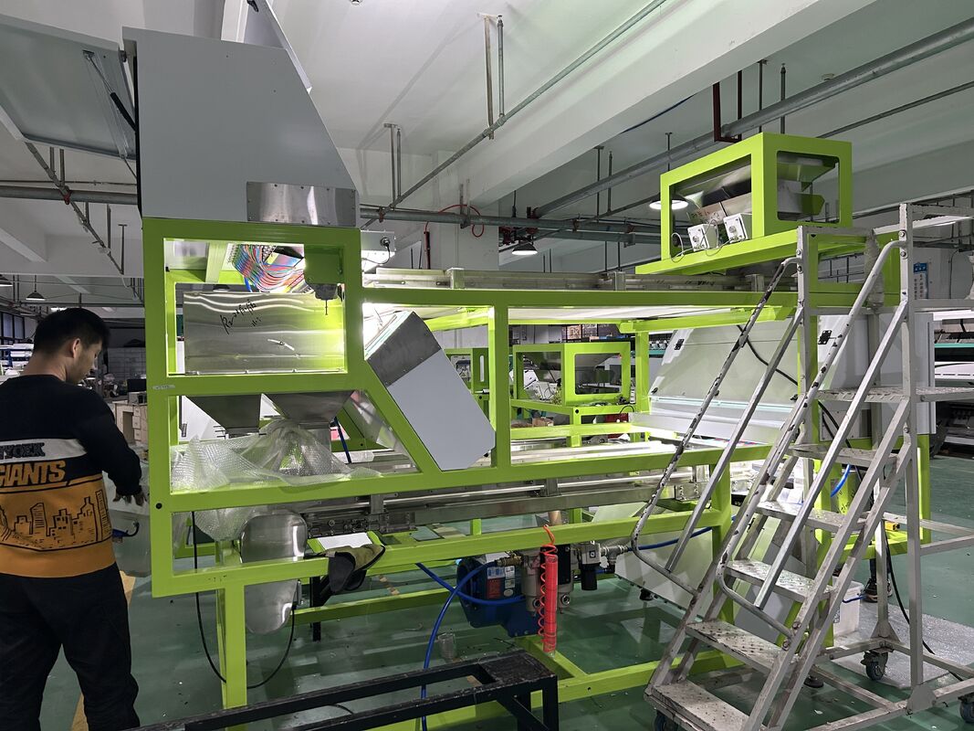 Wenyao 2025 고정밀 최신 지능형 듀얼 벨트 컬러 비누 팟 컬러 선별기 (WIFI 원격 제어 포함)