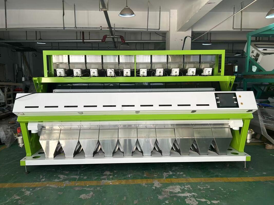 Optical 10 Chutes Wheat Colour Sorting Machine for Wheat Barley Color Sorter in Grain Processing Line