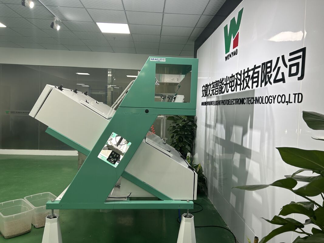 웬야오 고정밀 정렬 쌀 색상 선별기 광학 선별기 (공기 압축기, 공기 탱크 포함) 곡물 청정용
