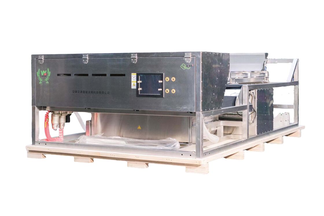 웬야오 주니퍼 베리 컬러 소터 와이드 벨트 스테인리스 스틸 블루베리 딸기 라즈베리 컬러 선별기 공장 가격 CE 인증서 원격 제어