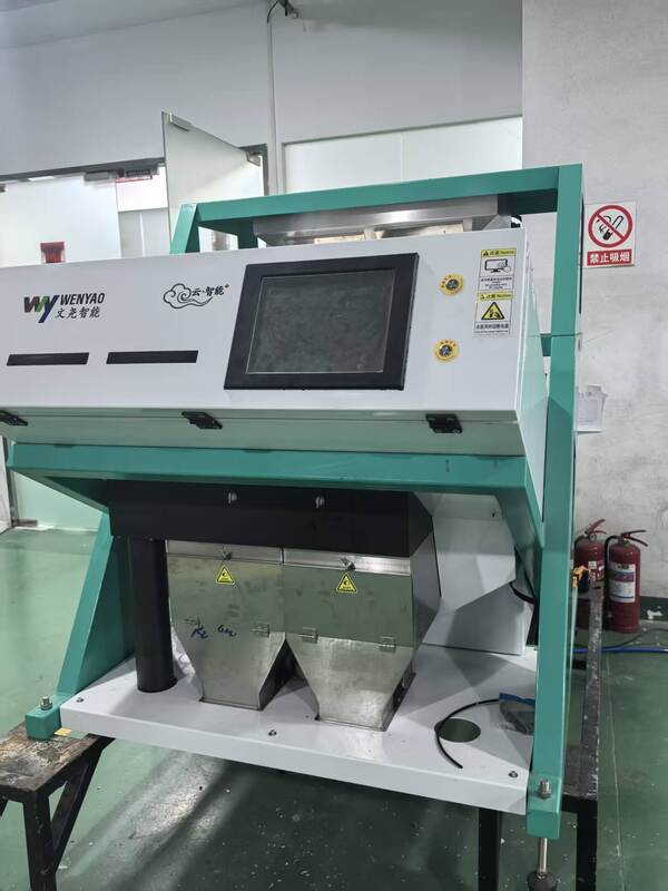 웬야오 공장 가격 쌀 콩 견과류 씨앗 컬러 서터 분류 기계 쌀 밀러 기계 쌀 컬러 서터