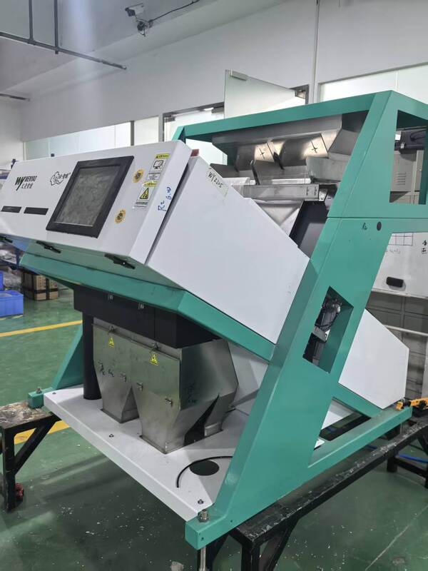 웬야오 공장 가격 쌀 콩 견과류 씨앗 컬러 서터 분류 기계 쌀 밀러 기계 쌀 컬러 서터