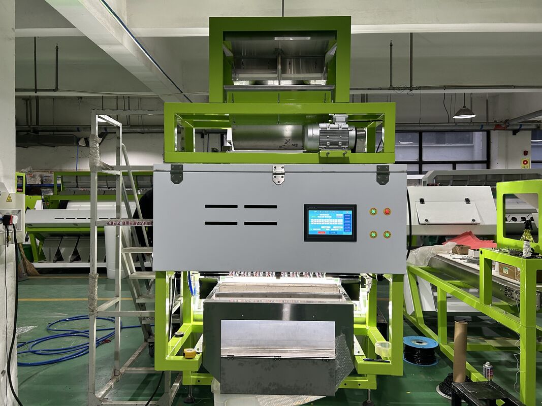 웬야오 산업용 고 정밀 색조 분류기 재활용 플라스틱 금속 플라스틱 PVC PET 플래크 색조 분류기