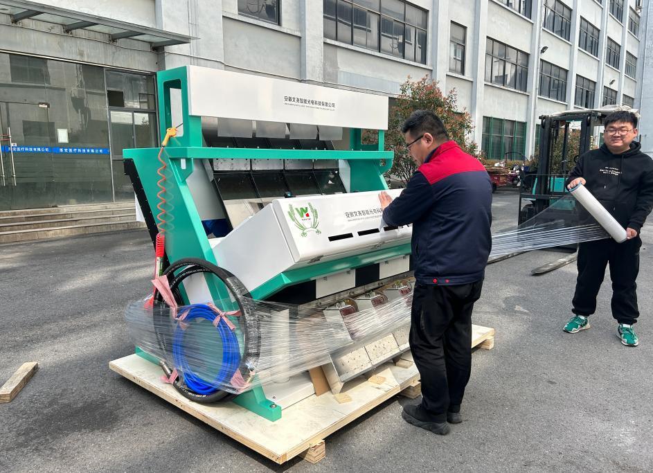 중국 자동 고성능 쌀 광학 색상 선별기 쌀 도정기