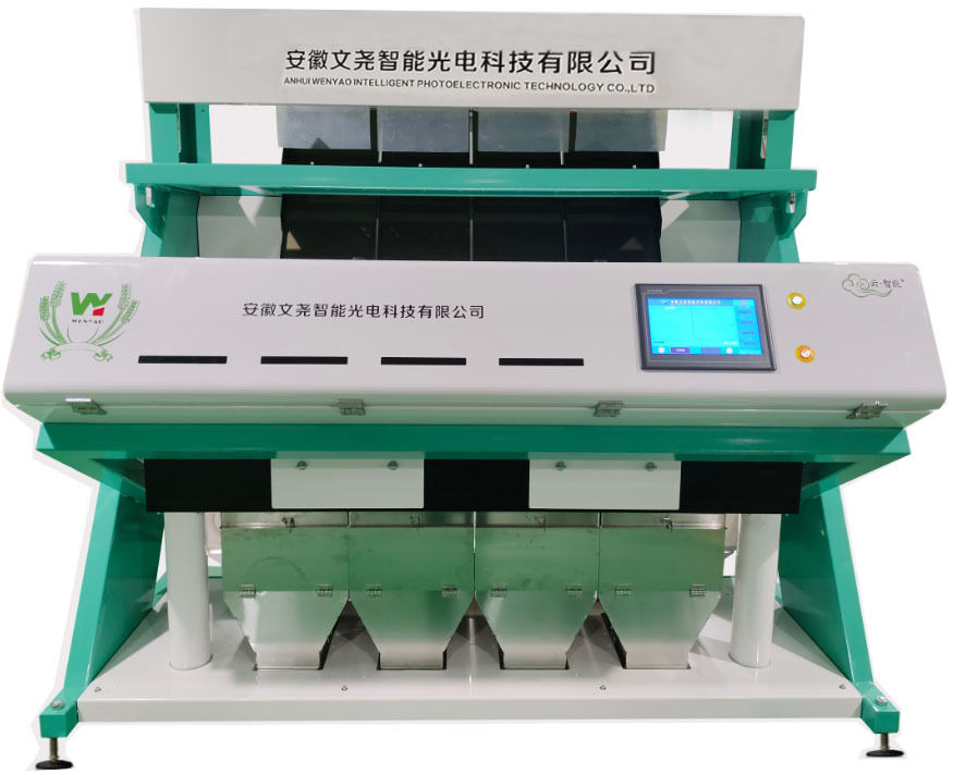 WENYAO 프로페셔널 일본 CCD 센서 곡물 분류 기계 용량 2400-4000kg 쌀 / 콩 / 곡물의 정확도 0.999