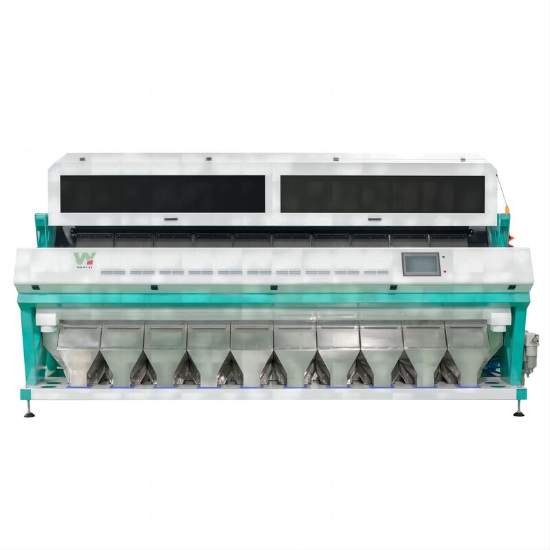 WENYAO 10 슈트 고용량 쌀 곡물 청소 및 등급 지정 기계(CCD 센서용 일본 포함) 0.999 정확도 2년 보증