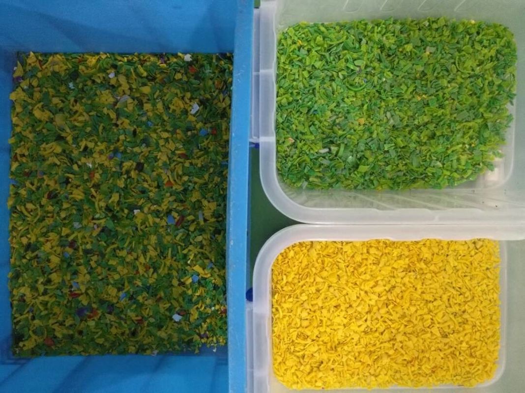 PP PVC PET HDPE 페이를 분류하기 위한 임의색 플라스틱 색선별기