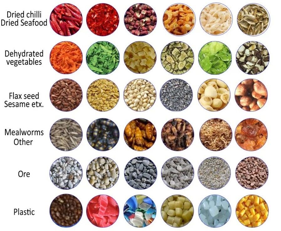 WENYAO 고속 정렬 곡물 선별 라인용 조절 가능한 매개변수 광학 선별기