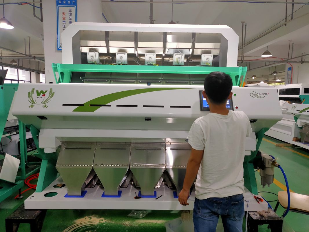 220v 50 hz 2.9 kw 다기능 색채 선별기, 바다 소금 소팅 머신