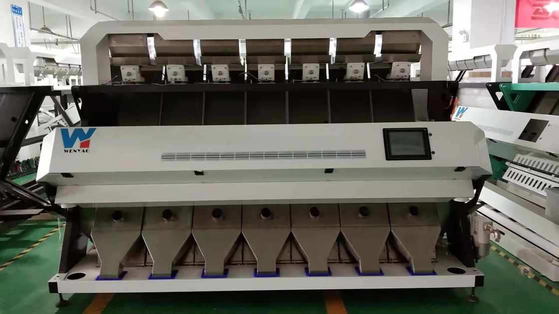 7T/h 7 Chute Sacha 인치 컬러 분류기 고급 이미지 처리 시스템