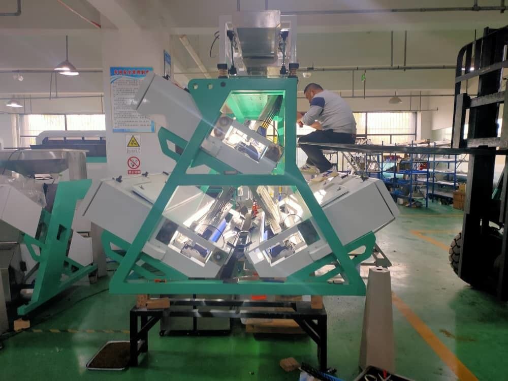 긴 일생 LED 빛을 가진 AC220V 7KW 차 색깔 분류기 기계