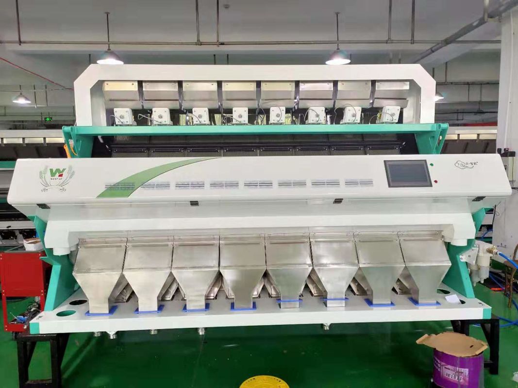 곡물 색채 선별기, RGB 카메라와 8t/h 참깨 색채 선별기가 쉽게 작동합니다
