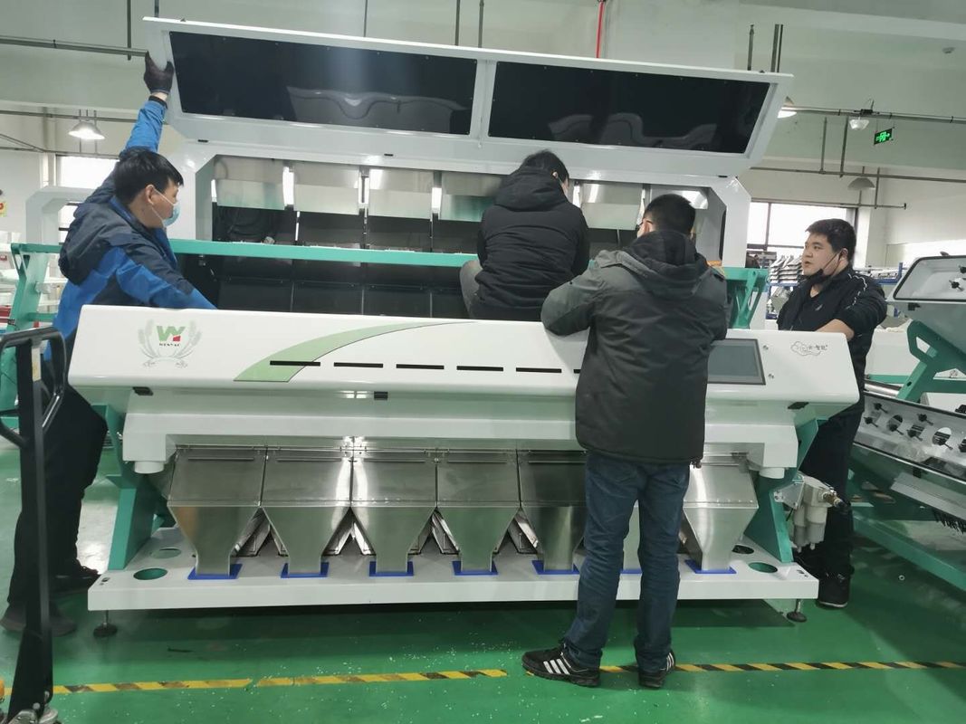 카다멈 그레이딩을 위한 7 슈트 다기능 컬러 분류기