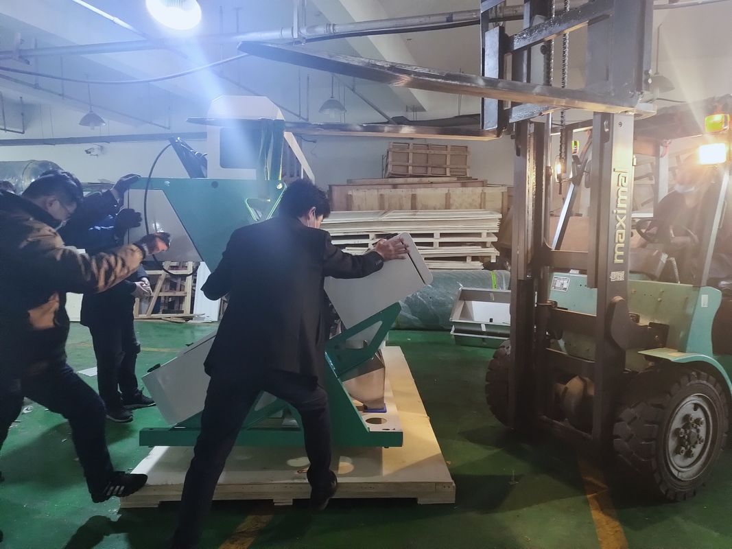 카다멈 그레이딩을 위한 7 슈트 다기능 컬러 분류기