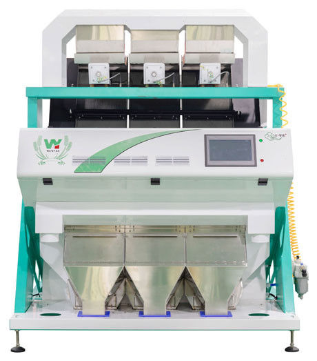 3 슈트 Soybeans CCD Color Sorter 3000kg/H Toshiba HD Imaging