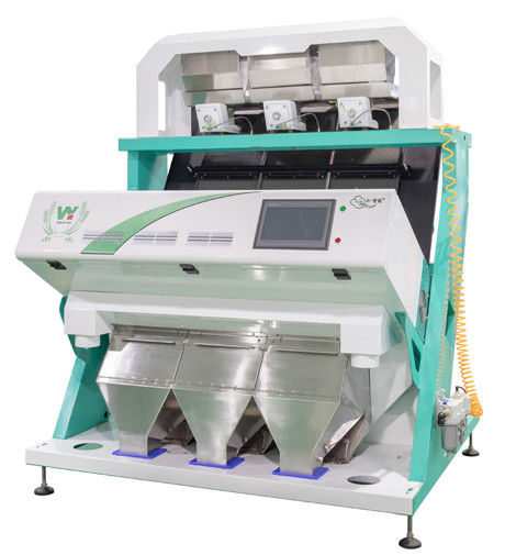 3 슈트 Soybeans CCD Color Sorter 3000kg/H Toshiba HD Imaging