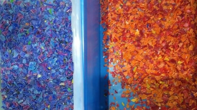웬야오 PET PVC PP HDPE PS 플라스틱 색채 선별기 8 급류 512 채널