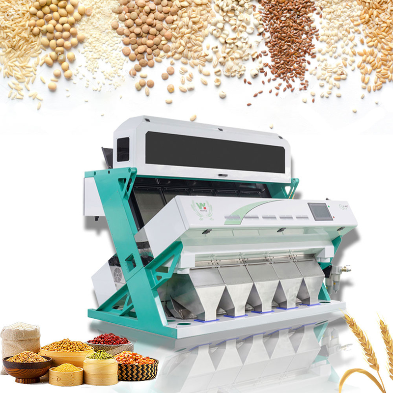320 채널 2-6T/H 처리량 고체촬상소자카메라 광학 밀 소팅 머신
