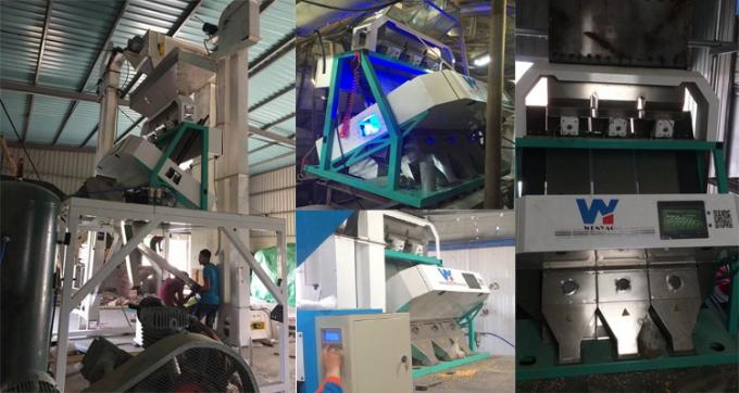 64 채널 곡물 색상 분류 장비, 밀 쌀 색상 분류 기계 14