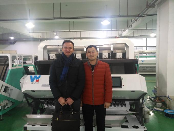 6 차트 지능형 광학 CCD 카메라 PET PVC HDPE 플라스틱 색상 정렬 기계 와이파이 리모컨 8