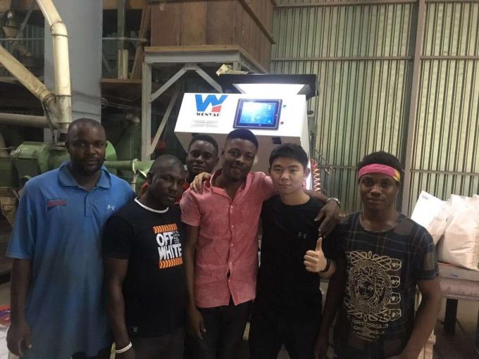 6 차트 지능형 광학 CCD 카메라 PET PVC HDPE 플라스틱 색상 정렬 기계 와이파이 리모컨 10